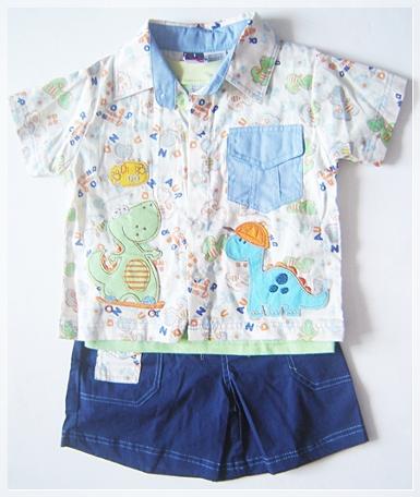ชุด3ชิ้น เด็ก2-3-4ปี ยี่ห้อ babyQ 